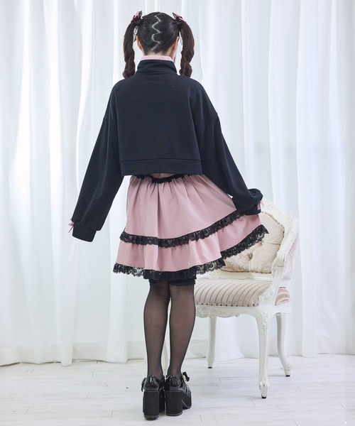 DearMyLove(ディアマイラブ)の「【Yes!プリキュア5Go!Go!×DML】ショートデザインパーカー(パーカー・レディース・ブラック/ベビーピンク/ライトイエロー・M-L/LL~3L)」の11枚目の写真