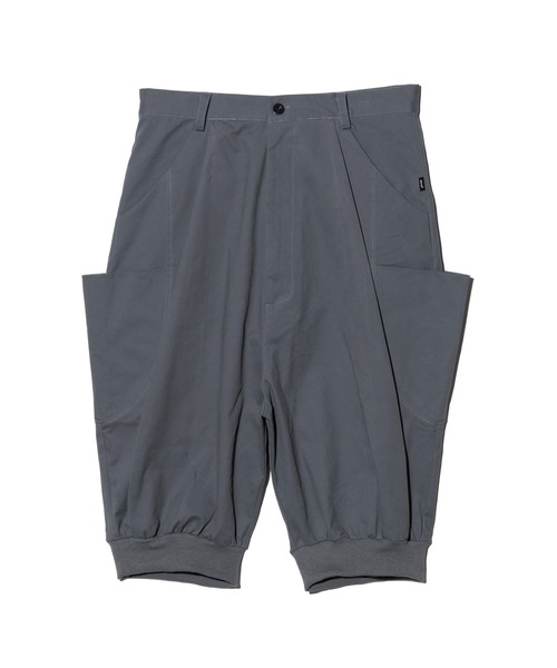glamb(グラム)の「Sarrouel Rib Cropped Pants / サルエルリブクロップドパンツ(その他パンツ・メンズ・ブラック/グレー・S/M/L)」の4枚目の写真