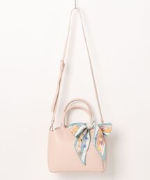 スカーフ付きトートバッグ