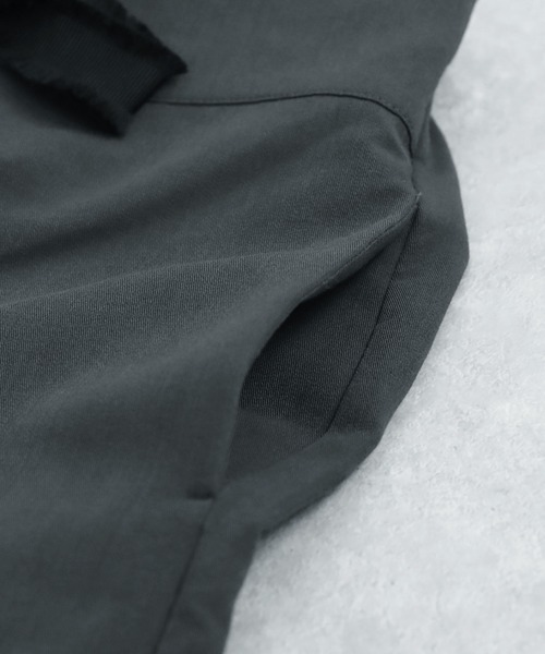 antiqua(アンティカ)の「レイヤード風ワイドパンツ(その他パンツ・レディース・ダークグレー/ブラック・LARGE/MEDIUM)」の6枚目の写真