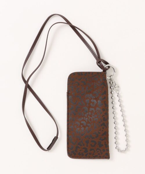 LOWRYS FARM(ローリーズファーム)の「チャームツキメガネケース 498180(メガネ・レディース・アイボリー/ブラウン・FREE)」の3枚目の写真