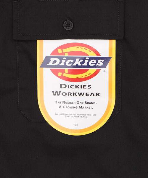 Dickies（ディッキーズ）の「∴WEGO/DickiesライトTCツイルワークシャツ（シャツ/ブラウス・メンズ・ブルー/ブラック/ベージュ/スミクロ・LARGE）」の6枚目の写真