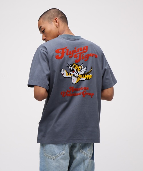 AVIREX アヴィレックス FLYING TIGER Tシャツ 半袖 全3色 FLYING TIGER T-SHIRT / フライングタイガー 半袖Tシャツ