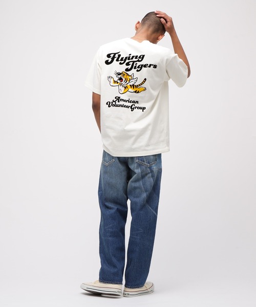FLYING TIGER T-SHIRT / フライングタイガー 半袖Tシャツ