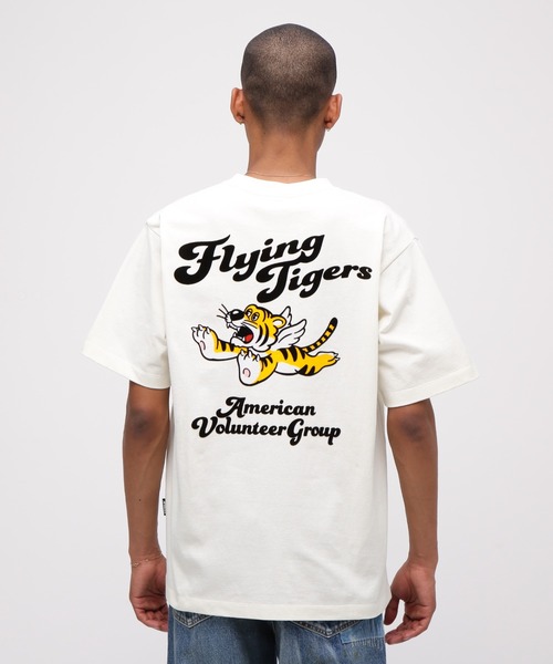 国内発送【AVIREX】フライングタイガー 半袖Tシャツ FLYING TIGER T-SHIRT / フライングタイガー 半袖Tシャツ