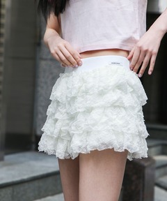 CRANK】CANCAN FRILL MINI SKIRT（スカート）｜CRANK（クランク