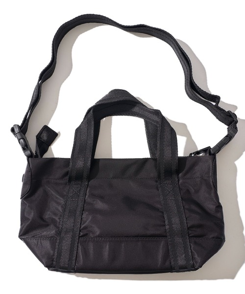 HUNTER(ハンター)の「【HUNTER / ハンター】Nylon Mini Top Clip Tote / ナイロンクラシックトートバッグ(トートバッグ・レディース・ブラック・FREE)」の2枚目の写真