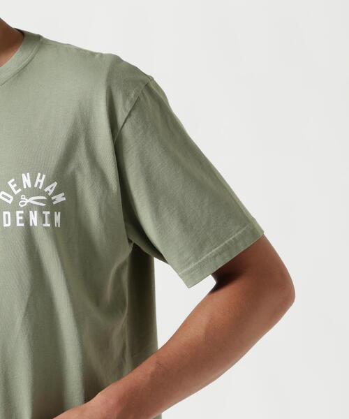 DENHAM(デンハム)の「DENHAM/デンハム/BRIDGE TEE LCJ(Tシャツ/カットソー・メンズ・ブラック/カーキ/ホワイト・M/L/XL)」の5枚目の写真
