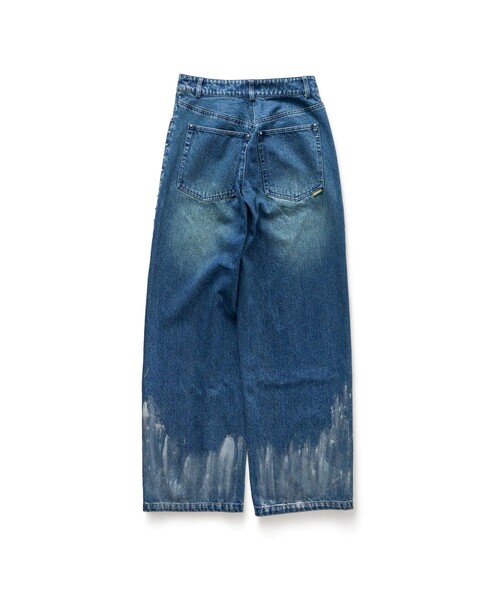 Subciety(サブサエティ)の「Studs denim pants【WOMEN】(デニムパンツ・レディース・インディゴブルー/ブラック・FREE)」の9枚目の写真