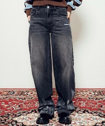 Studs denim pants【WOMEN】