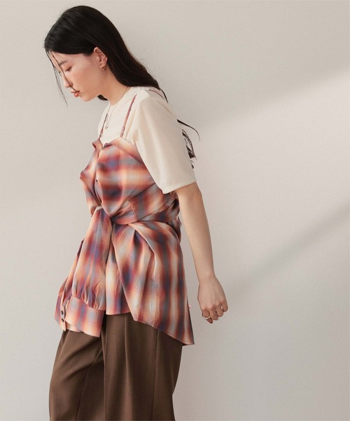 マルチウェイオーバーシャツ　チェック　完売品 マルチウェイチェックオーバーシャツ | titivate