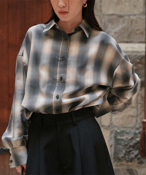 マルチウェイオーバーシャツ　チェック　完売品 マルチウェイオーバーシャツ チェック 完売品 マルチウェイオーバーシャツ