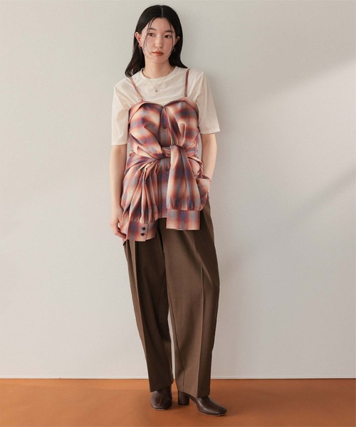 マルチウェイオーバーシャツ　チェック　完売品 セール】マルチウェイチェックオーバーシャツ（シャツ/ブラウス