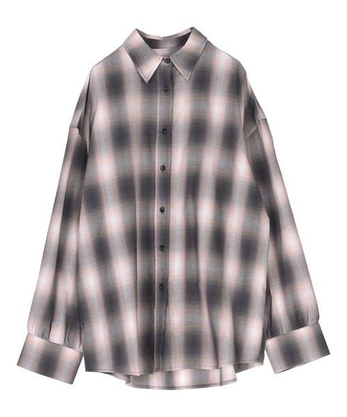 マルチウェイオーバーシャツ　チェック　完売品 セール】マルチウェイチェックオーバーシャツ（シャツ/ブラウス