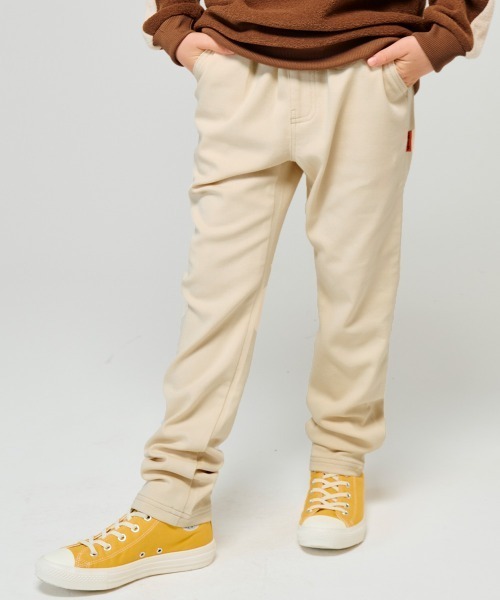 KRIFF MAYER Kid's Collection(クリフメイヤーキッズコレクション)の「裏起毛ストレッチパンケーキパンツ(その他パンツ・キッズ・チャコール/ブラウン/カーキ/ナチュラル・120/130/140/150/160/170)」の1枚目の写真