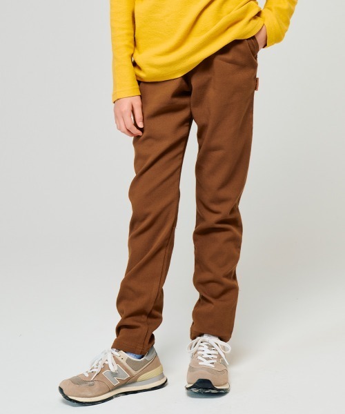 KRIFF MAYER Kid's Collection(クリフメイヤーキッズコレクション)の「裏起毛ストレッチパンケーキパンツ(その他パンツ・キッズ・チャコール/ブラウン/カーキ/ナチュラル・120/130/140/150/160/170)」の3枚目の写真