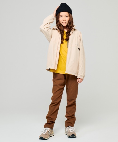 KRIFF MAYER Kid's Collection(クリフメイヤーキッズコレクション)の「裏起毛ストレッチパンケーキパンツ(その他パンツ・キッズ・チャコール/ブラウン/カーキ/ナチュラル・120/130/140/150/160/170)」の14枚目の写真