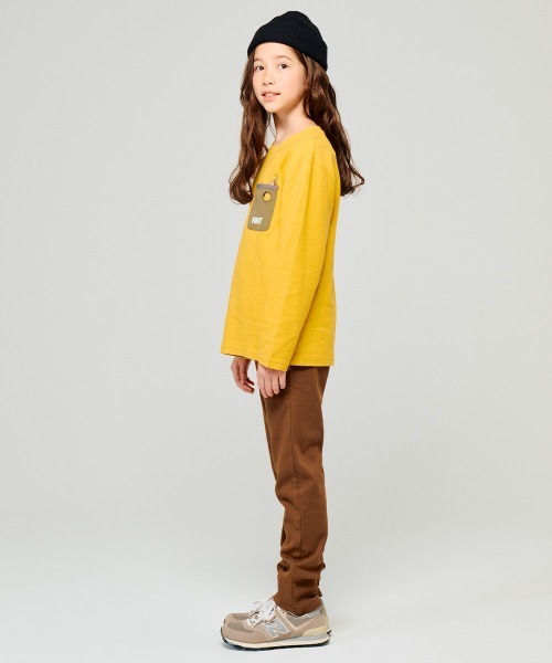 KRIFF MAYER Kid's Collection(クリフメイヤーキッズコレクション)の「裏起毛ストレッチパンケーキパンツ(その他パンツ・キッズ・チャコール/ブラウン/カーキ/ナチュラル・120/130/140/150/160/170)」の16枚目の写真