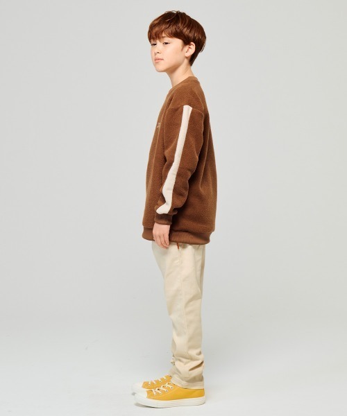 KRIFF MAYER Kid's Collection(クリフメイヤーキッズコレクション)の「裏起毛ストレッチパンケーキパンツ(その他パンツ・キッズ・チャコール/ブラウン/カーキ/ナチュラル・120/130/140/150/160/170)」の19枚目の写真