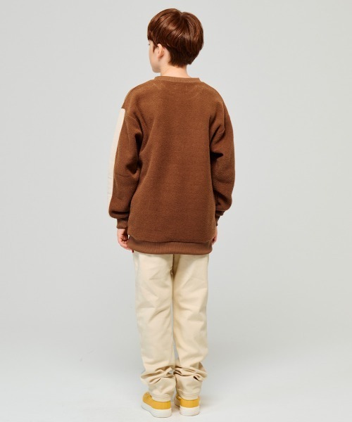 KRIFF MAYER Kid's Collection(クリフメイヤーキッズコレクション)の「裏起毛ストレッチパンケーキパンツ(その他パンツ・キッズ・チャコール/ブラウン/カーキ/ナチュラル・120/130/140/150/160/170)」の20枚目の写真