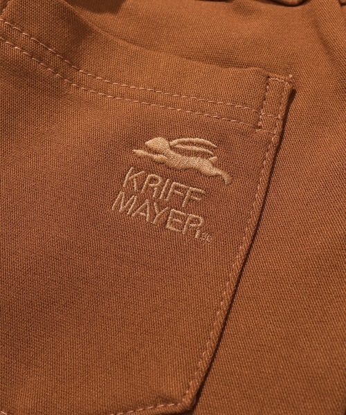 KRIFF MAYER Kid's Collection(クリフメイヤーキッズコレクション)の「裏起毛ストレッチパンケーキパンツ(その他パンツ・キッズ・チャコール/ブラウン/カーキ/ナチュラル・120/130/140/150/160/170)」の6枚目の写真