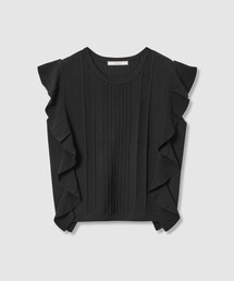 ANAYI | ビラテラールラッフル プルオーバー(ニット/セーター)