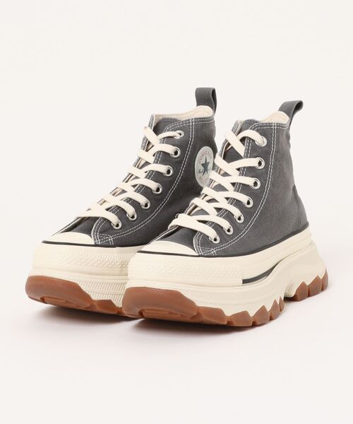 CONVERSE（コンバース）の「converse コンバース ALL STAR TREKWAVE FADEDCANVAS HI レディーススニーカー(オールスタートレックウエーブフェイデッドキャンバスHI)（スニーカー・レディース・パープル/グレー・22.5cm/23.0cm/23.5cm/24.0cm/24.5cm/25.0cm）」の2枚目の写真