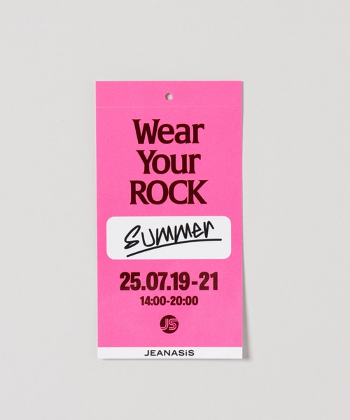 JEANASIS（ジーナシス）の「ROCKアートロゴ NS/586511（Tシャツ/カットソー・レディース・ホワイト/チャコールグレー・FREE）」の19枚目の写真