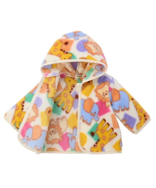 MIKI HOUSE（ミキハウス）の「ミキハウスベア コート（その他アウター・キッズ・アイボリー・130cm/120cm/100cm/110cm/90cm/80ｃｍ）」の3枚目の写真