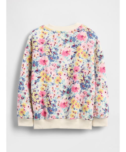 GAP（ギャップ）の「ヴィンテージソフト スウェットシャツ (幼児・ベビー)（スウェット・キッズ・アイボリー/レオパード/ピンク/ピンク系その他/ネイビー/マルチ/レッド・70cm/80ｃｍ/90cm/100cm/110cm/95cm/105cm）」の13枚目の写真