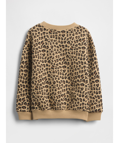 GAP（ギャップ）の「ヴィンテージソフト スウェットシャツ (幼児・ベビー)（スウェット・キッズ・アイボリー/レオパード/ピンク/ピンク系その他/ネイビー/マルチ/レッド・70cm/80ｃｍ/90cm/100cm/110cm/95cm/105cm）」の15枚目の写真