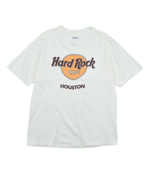 LABORATORY R(ラボラトリーアール)の「【USED】90’s HARD ROCK CAFE 企業ロゴ Tシャツ USA製(Tシャツ/カットソー・メンズ・ホワイト・LARGE)」の1枚目の写真
