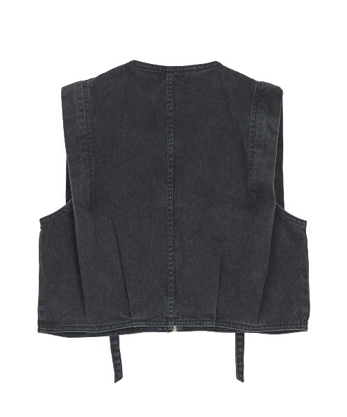 アメリヴィンテージ ／ COMPACT FADE DENIM VEST COMPACT FADE DENIM VEST
