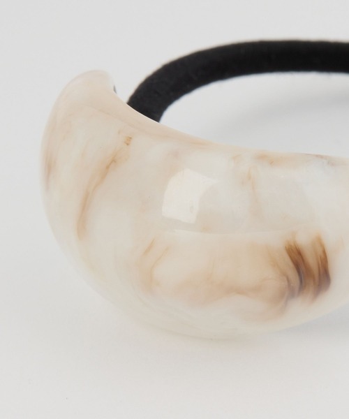 BARNYARDSTORM（バンヤードストーム）の「BARNYARDSTORM /  ミニマーブルヘアゴム（ヘアゴム・レディース・アクア/オフホワイト/ブラウン・FREE）」の10枚目の写真