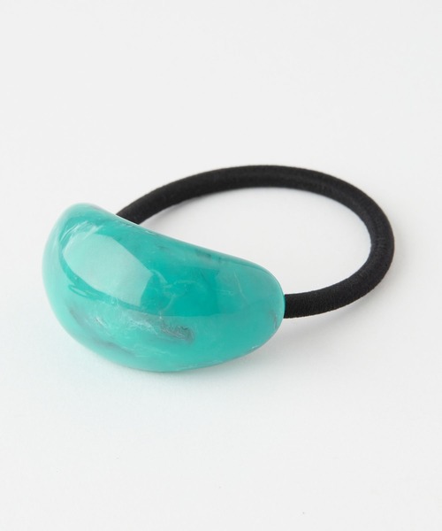 BARNYARDSTORM（バンヤードストーム）の「BARNYARDSTORM /  ミニマーブルヘアゴム（ヘアゴム・レディース・アクア/オフホワイト/ブラウン・FREE）」の13枚目の写真