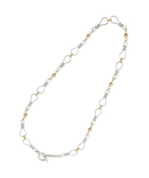 Green Parks(グリーンパークス)の「everywalk.3WAYノットチェーンネックレス(ネックレス・レディース・シルバー・FREE)」の16枚目の写真