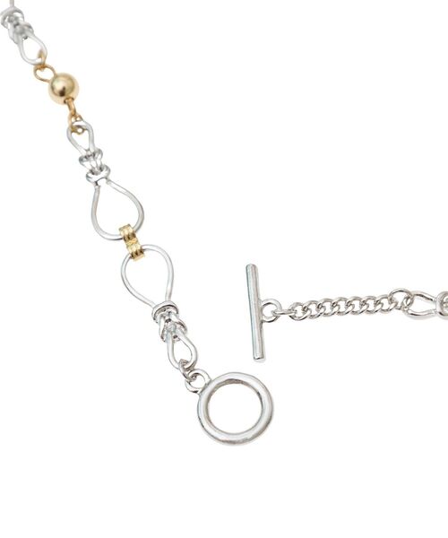 Green Parks(グリーンパークス)の「everywalk.3WAYノットチェーンネックレス(ネックレス・レディース・シルバー・FREE)」の17枚目の写真