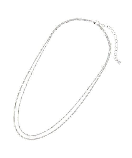 Green Parks(グリーンパークス)の「everywalk.3WAYノットチェーンネックレス(ネックレス・レディース・シルバー・FREE)」の18枚目の写真