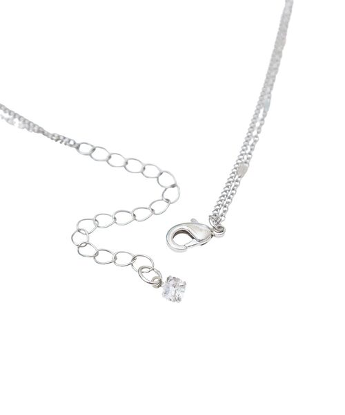 Green Parks(グリーンパークス)の「everywalk.3WAYノットチェーンネックレス(ネックレス・レディース・シルバー・FREE)」の12枚目の写真