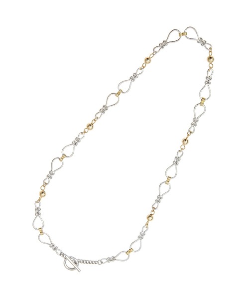 Green Parks(グリーンパークス)の「everywalk.3WAYノットチェーンネックレス(ネックレス・レディース・シルバー・FREE)」の9枚目の写真