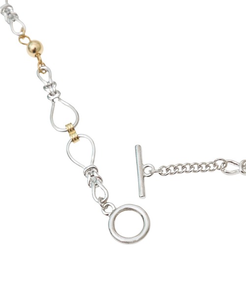 Green Parks(グリーンパークス)の「everywalk.3WAYノットチェーンネックレス(ネックレス・レディース・シルバー・FREE)」の2枚目の写真