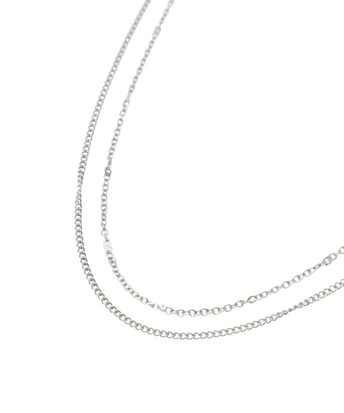 Green Parks(グリーンパークス)の「everywalk.3WAYノットチェーンネックレス(ネックレス・レディース・シルバー・FREE)」の4枚目の写真