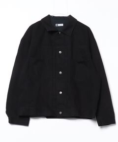 DAIRIKU 2pkt Polyester Jacket Lサイズ 黒 DAIRIKU/2pkt Polyester Jacket（Black）［2ポケット