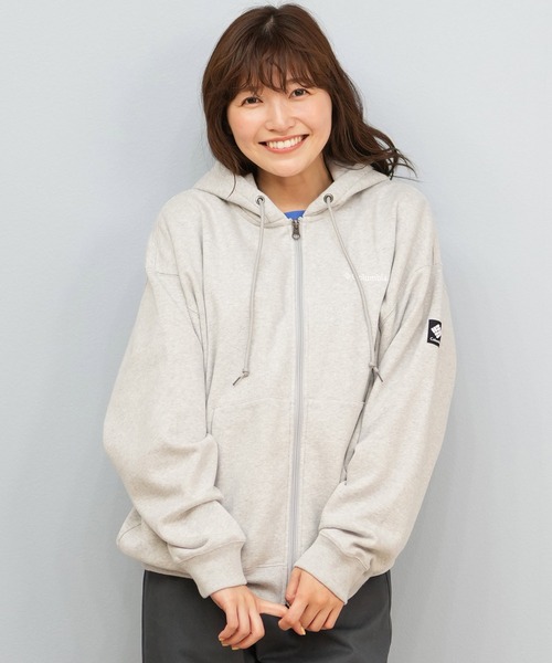 Columbia(コロンビア)の「【限定】columbia/コロンビア ユニセックス SUNRISE EDGE SWEAT FULL Z パーカー フルジップ PM0928(パーカー・メンズ・ダークベージュ/ブラック/ヘザーグレー/ブラック×グレー/グレー×ホワイト・XL/L/M/S/XS)」の4枚目の写真