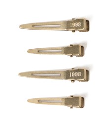 BEAMS BOY | カラー ヘア クリップ 4セット(バレッタ/ヘアクリップ)