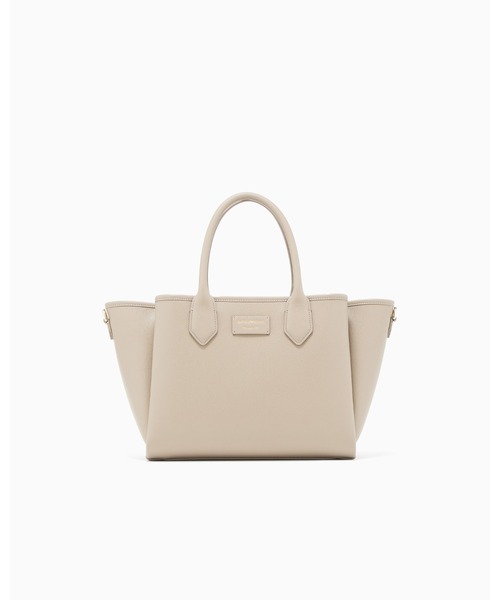 EMPORIO ARMANI(エンポリオアルマーニ)の「【エンポリオ アルマーニ】ショッパー パルメラート仕上げ ミディアム(トートバッグ・レディース・ブラック/レッド/モカ・FREE)」の11枚目の写真