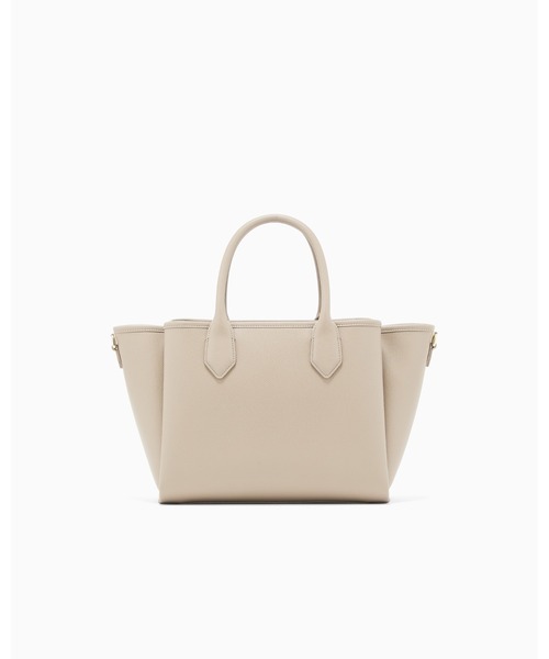 EMPORIO ARMANI(エンポリオアルマーニ)の「【エンポリオ アルマーニ】ショッパー パルメラート仕上げ ミディアム(トートバッグ・レディース・ブラック/レッド/モカ・FREE)」の13枚目の写真