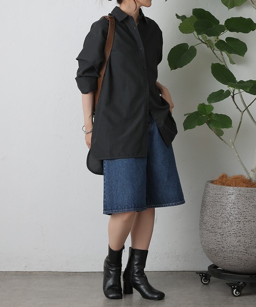 COLONY 2139（コロニートゥーワンスリーナイン）の「リラックスオーバーシャツ（シャツ/ブラウス・レディース・サックスブルー/チャコールグレー/ホワイト・FREE）」の20枚目の写真