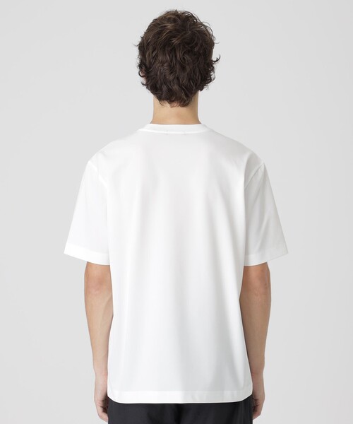 BLACK LABEL CRESTBRIDGE(ブラックレーベル・クレストブリッジ)の「【一部店舗限定】シャドーバイアスチェック ロゴプリントTシャツ(Tシャツ/カットソー・メンズ・オフホワイト/ブラック/ブルー系その他4・XL/L/M)」の6枚目の写真