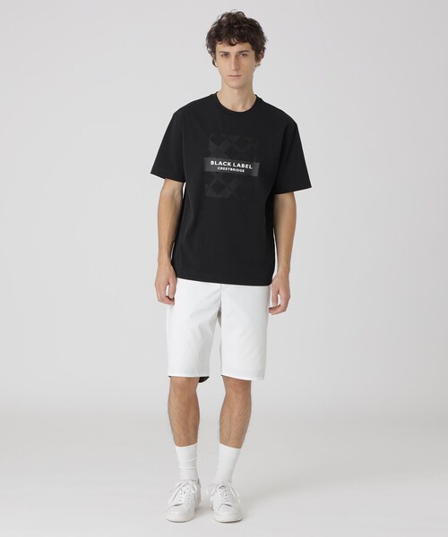 BLACK LABEL CRESTBRIDGE(ブラックレーベル・クレストブリッジ)の「【一部店舗限定】シャドーバイアスチェック ロゴプリントTシャツ(Tシャツ/カットソー・メンズ・オフホワイト/ブラック/ブルー系その他4・XL/L/M)」の8枚目の写真
